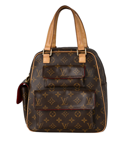 Medium Excentri Cite, £690, Handbags, Brown, Canvas, Front view